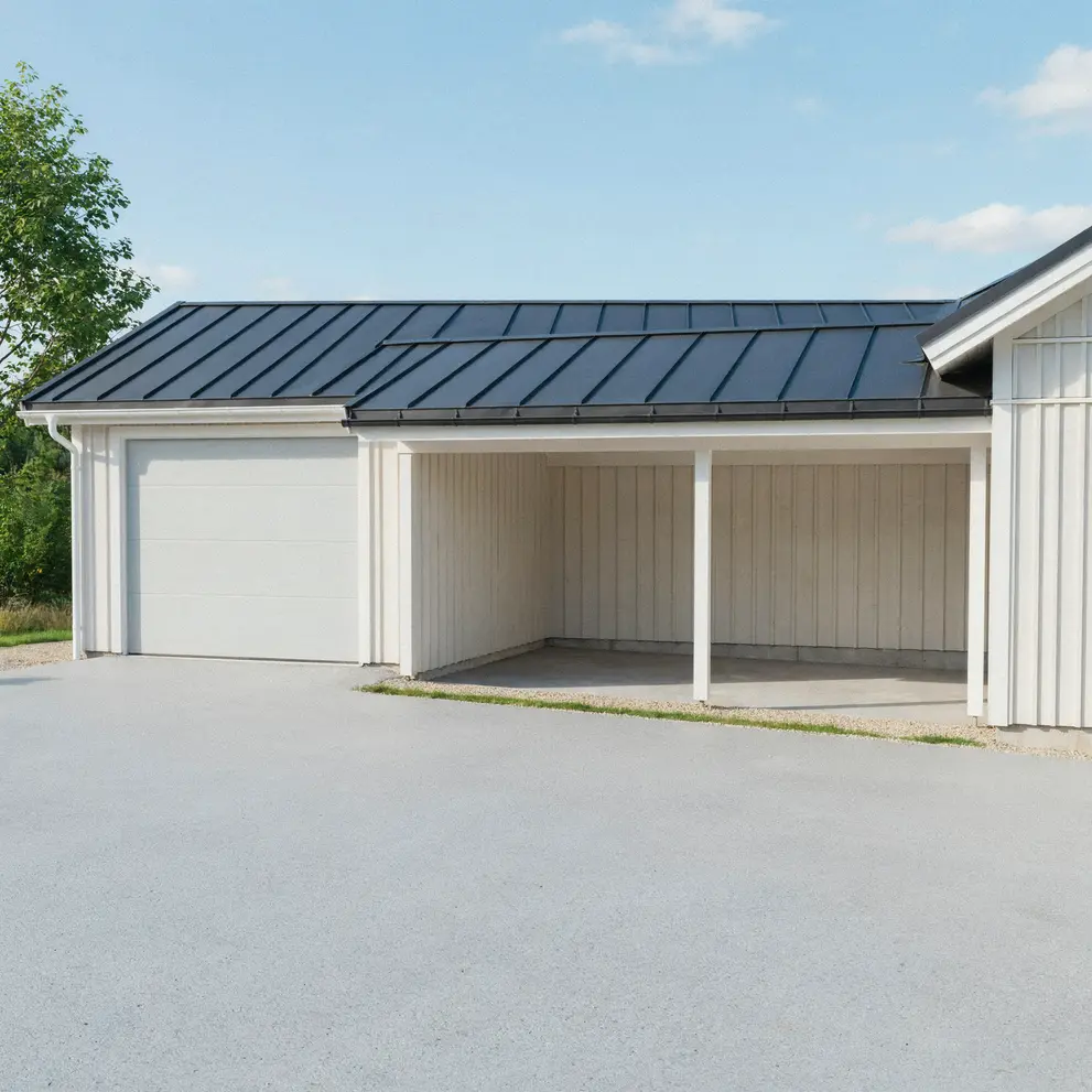 bygga carport garage nykvarn sormland stockholm